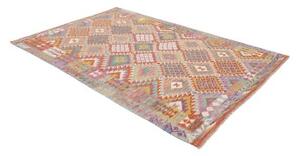 Tappeto Kilim Geometrico Multicolore 163x257 Cm