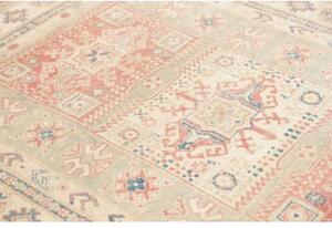 Tappeto Kazak Geometrico Beige Rosa 155x209 Cm