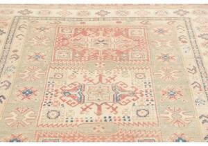 Tappeto Kazak Geometrico Beige Rosa 155x209 Cm