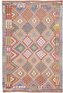 Tappeto Kilim Geometrico Multicolore 163x257 Cm