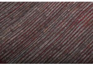 Tappeto Essenzia Geometrico Rosso Marrone 157x214 Cm