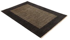 Tappeto Essenzia Geometrico Nero Beige 169x242 Cm