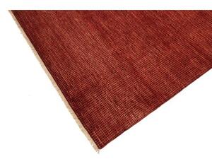 Tappeto Essenzia Tinta Unita Rosso Mattone Marrone Scuro 176x236 Cm