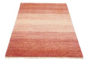 Tappeto Essenzia Geometrico Rosso Ruggine Avorio 96x153 Cm