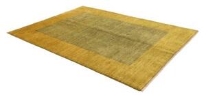 Tappeto Essenzia Geometrico Giallo Senape Verde 172x240 Cm