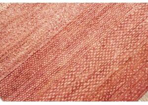 Tappeto Essenzia Geometrico Rosso Ruggine Avorio 96x153 Cm