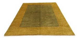 Tappeto Essenzia Geometrico Giallo Senape Verde 172x240 Cm