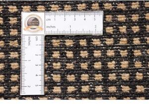 Tappeto Essenzia Geometrico Nero Beige 169x242 Cm