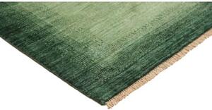 Tappeto Essenzia Tinta Unita Verde Salvia Verde Scuro 169x238 Cm