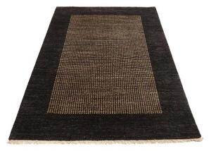 Tappeto Essenzia Geometrico Nero Beige 169x242 Cm