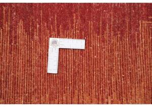 Tappeto Gabbeh Nova Figurativo Rosso Ruggine Arancione 174x238 Cm