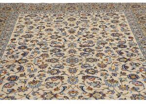 Tappeto Kashan Floreale Beige Blu 225x300 Cm