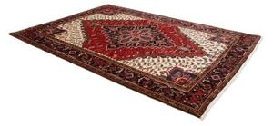 Tappeto Gorawan Stilizzato Rosso Avorio 210x300 Cm