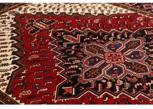Tappeto Gorawan Stilizzato Rosso Avorio 210x300 Cm
