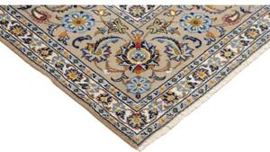 Tappeto Kashan Floreale Beige Blu 225x300 Cm