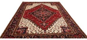 Tappeto Gorawan Stilizzato Rosso Avorio 210x300 Cm