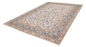 Tappeto Kashan Floreale Avorio Blu 228x323 Cm