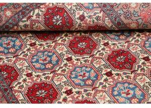 Tappeto Varamin Stilizzato Rosso Avorio 125x185 Cm