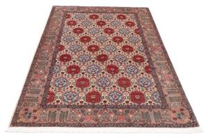 Tappeto Varamin Stilizzato Rosso Avorio 125x185 Cm