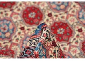 Tappeto Varamin Stilizzato Rosso Avorio 125x185 Cm