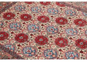 Tappeto Varamin Stilizzato Rosso Avorio 125x185 Cm