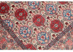 Tappeto Varamin Stilizzato Rosso Avorio 125x185 Cm