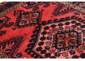 Tappeto Wiss Stilizzato Rosso Blu Scuro 160x216 Cm
