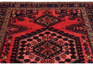 Tappeto Wiss Stilizzato Rosso Blu Scuro 160x216 Cm