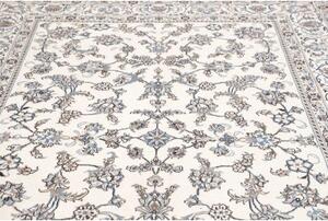 Tappeto Nain Kashmar Floreale Avorio Blu 200x293 Cm
