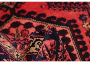 Tappeto Wiss Stilizzato Rosso Blu Scuro 160x216 Cm