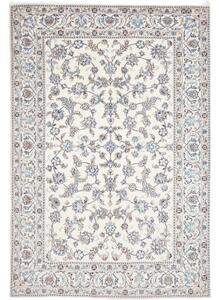 Tappeto Nain Kashmar Floreale Avorio Blu 200x293 Cm