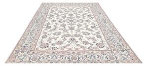 Tappeto Nain Kashmar Floreale Avorio Blu 198x300 Cm