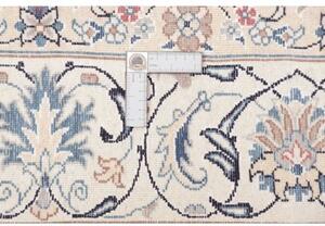 Tappeto Nain Kashmar Floreale Avorio Blu 198x300 Cm
