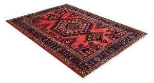 Tappeto Wiss Stilizzato Rosso Blu Scuro 160x216 Cm