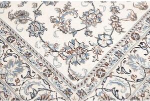 Tappeto Nain Kashmar Floreale Avorio Blu 200x293 Cm