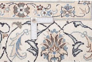 Tappeto Nain Kashmar Floreale Avorio Blu 200x293 Cm