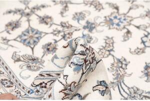 Tappeto Nain Kashmar Floreale Avorio Blu 200x293 Cm