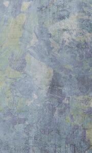 Carta da parati quadro blu astratto - 150x250