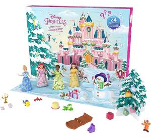 Mattel Disney Princess Calendario dell'Avvento 24 Giorni di Sorprese Idea Regalo