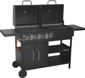 COUPLE 2in1 grill a gas/carbonio