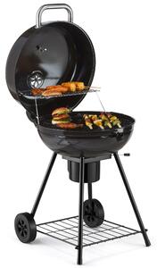 VonHaus Barbecue a Carbone 22.5" – Barbecue Portatile con Griglia Scaldavivande