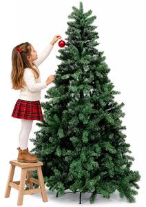 Albero di Natale Canada 180 cm Verde Decorazione Addobbo Natalizia Foltissima