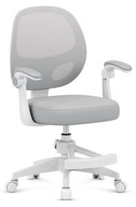 MARK ADLER Sedia girevole ergonomica Junior 3.1 Grigio