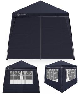 CASARIA® Gazebo Pop-up 3x3m Padiglione Incl 4x Pannelli Laterali Colori a Scelta Protezione UV50+ Borsa Pieghevole Tenda Festa Eventi Esterno Giardino