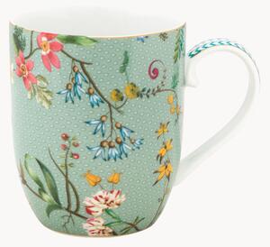 Set di 2 tazze in porcellana Jolie Flowers
