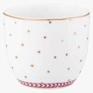 Set di 6 portauova in porcellana Jolie Dots