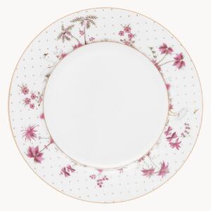 Set di 6 piatti da colazione in porcellana Jolie Dots