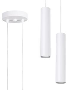 Lampada a sospensione MODENO bianca 2xGU10x10W in metallo, dimensioni: 118x15x15 cm, IP20, Pure Lume