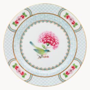 Set di 6 piatti da dessert in porcellana Blushing Birds