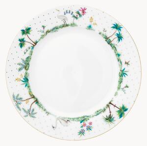 Set di 6 piatti da colazione in porcellana Jolie Dots